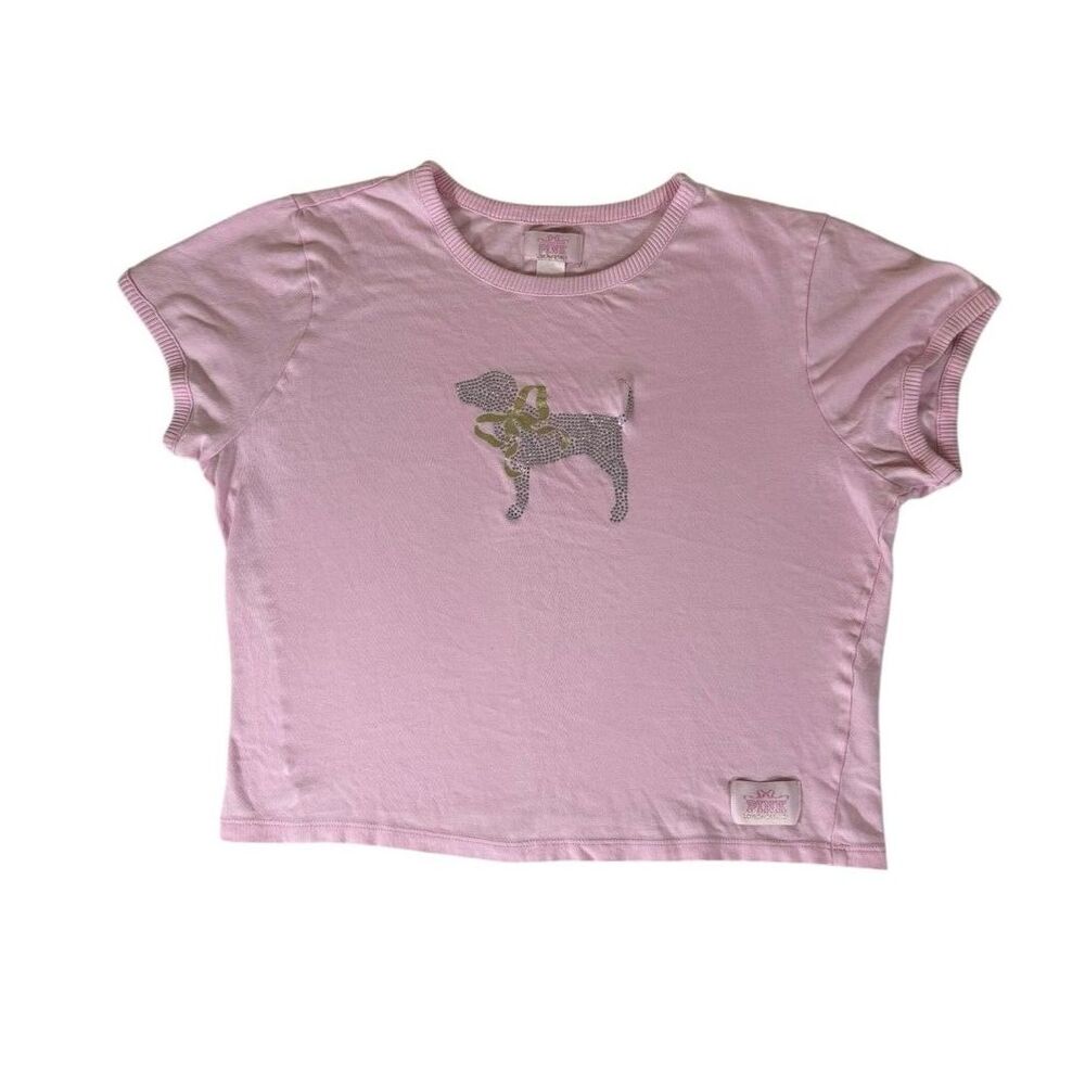 Pink X Love Shack Fancy Pink Loilipop Retro Tee Size L
